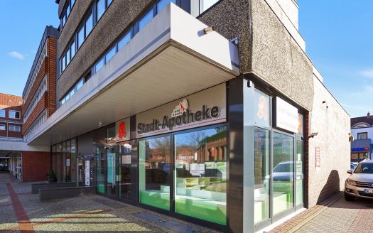 Attraktive Gewerbefläche in zentraler Lage von Buchholz – ehemaliger Standort der „Stadt Apotheke“.