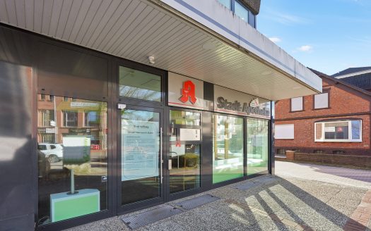 Attraktive Gewerbefläche in zentraler Lage von Buchholz – ehemaliger Standort der „Stadt Apotheke“.